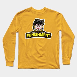 Press that button, get a Punishment Long Sleeve T-Shirt